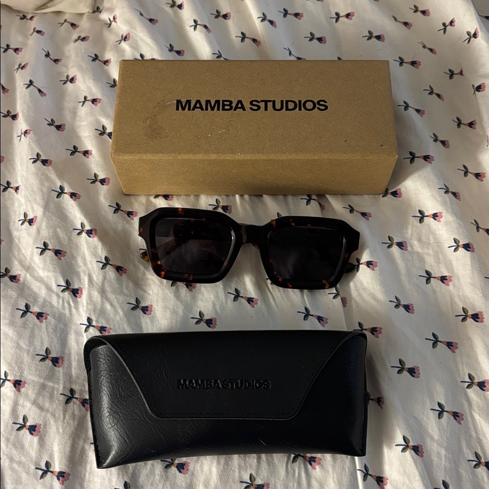 Mamba Studios Tortoise Shell Sunglasses